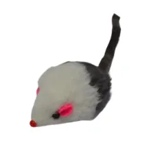Ekia Игрушка для кошек Мышка (иск.мех), 4,8х2,5х10 см