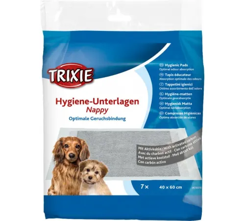 Trixie Пелёнки для животных с активированным углем, 40х60см, 7 шт.