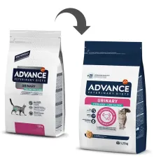 Advance VetDiets Cat Urinary Sterilized Low Calorie, 1,25 кг