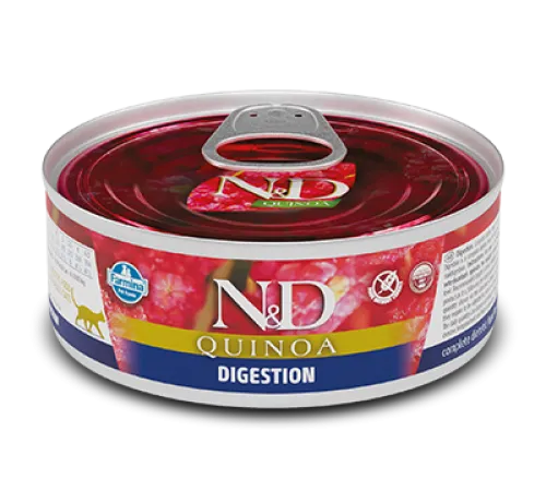 Консервы Farmina N&D Quinoa Digestion Cat (Ягненок, киноа), 80 г