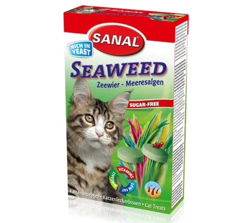 Sanal Лакомство морские водоросли для кошек, 50 г