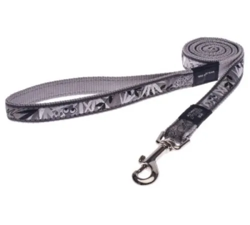 Удлиненный поводок Fancy Dress Silver Gecko XL 25 мм/1,8 м
