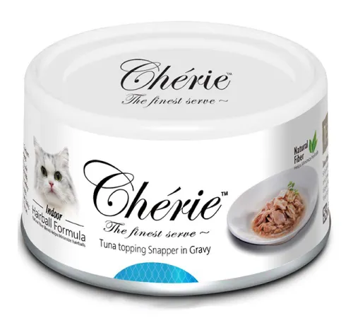 Cherie Hairball (Тунец, луциан в соусе), 80 г