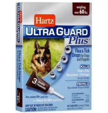 Hartz Ultra Guard PLUS Drops дополнительная защита 4 in 1 1 пипетка