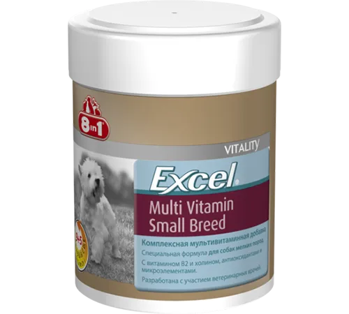 8in1 Excel Multi Vitamin Small Breed, 70 таб
