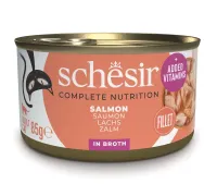 Schesir Complete (Лосось в бульоне), 85 г