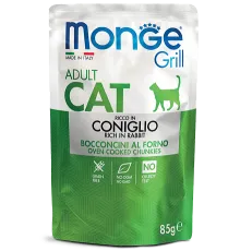 Monge Пауч Grill Adult Cat (Кролик), 85 г