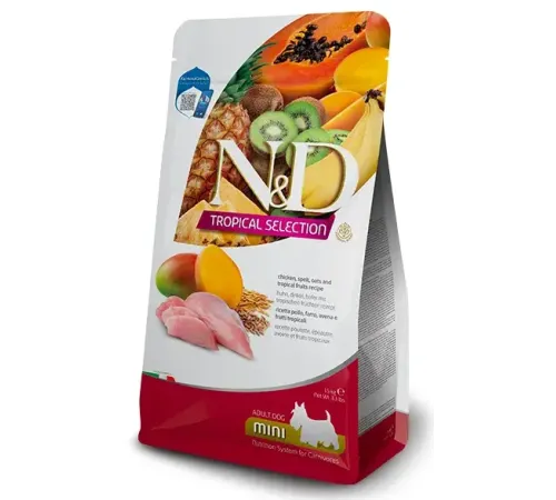 Farmina N&D LG Tropical Selection Adult Mini (Курица), 1,5 кг