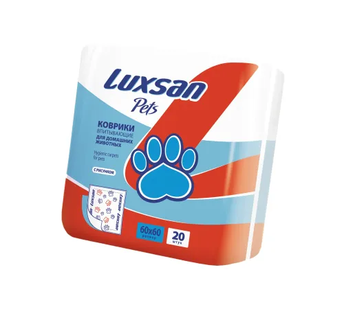 Luxsan Premium Коврики (пеленки), 60х60 см, 20 шт/уп