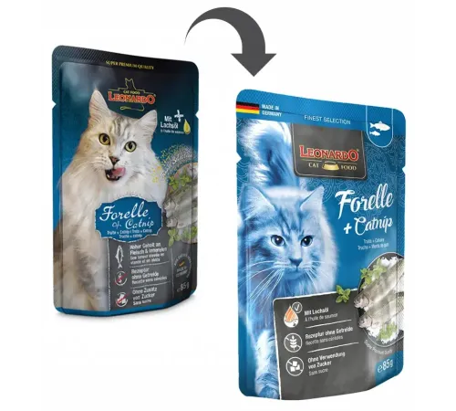 Leonardo Trout+Catnip (форель, кошачья мята) 85 г