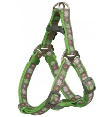 Trixie Шлея Modern Art Harness Blooms Green, XXS-XS