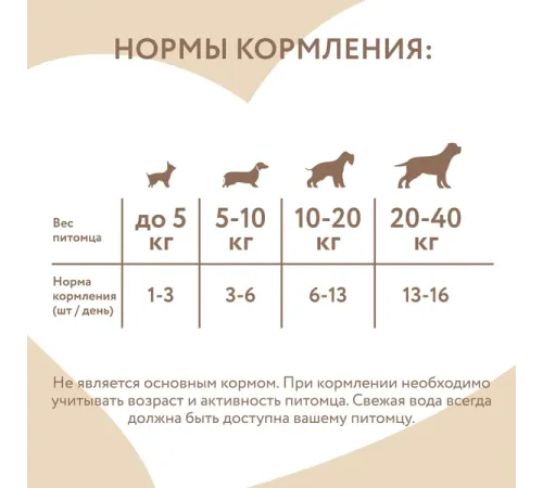Мнямс Фросты из курицы с черникой и тыквой, размер S, 1 шт