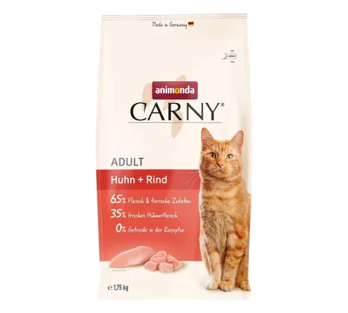 Animonda Carny Adult (Курица и говядина), 1,75 кг
