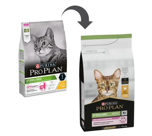 Purina Pro Plan Sterilised Delicate Digestion Adult (Курица), 400 г