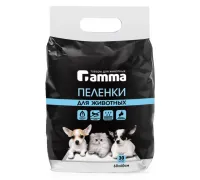 Gamma Пеленки для животных, 60х60 см, 30 шт/уп