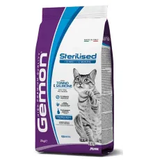 Gemon Cat Adult Sterilized (Тунец, лосось), 2 кг