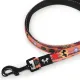 United Pets Поводок Complete me Forever, оранжевый с рисунком, 20 мм, 140 см