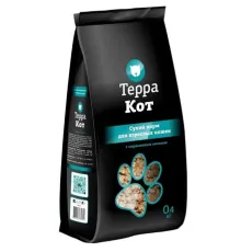 Терра Кот для взрослых кошек (Норвежский лосось), 400 г