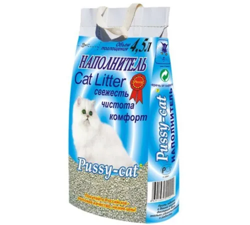 Наполнитель Pussy Cat цеолитовый, 4,5 л
