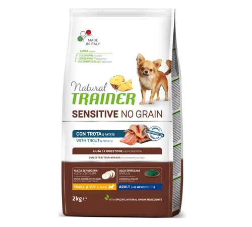 Trainer Natural Sensitive No Grain Mini Adult (Форель) 2 кг