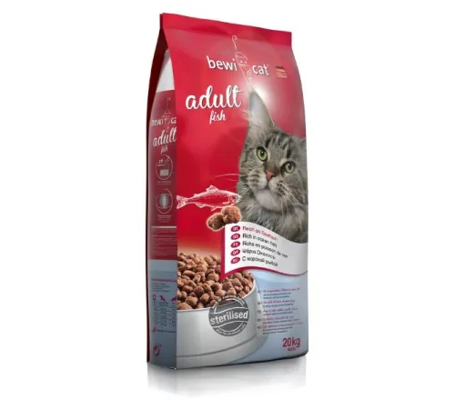 Bewi-Cat Adult (Рыба) 20 кг