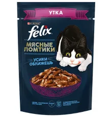 Felix Мясные ломтики для кошек (Утка в соусе), 75 г