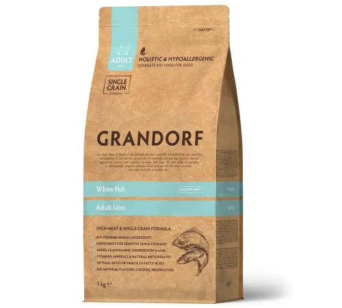 Grandorf Adult Mini (Белая рыба), 1 кг