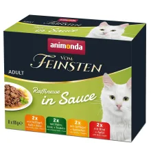 Vom Feinsten Adult Cat Mixpack Raffinesse в соусе, 85 г х 8 шт