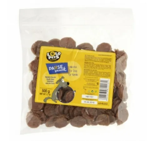 Lolo Pets Чипсы из утки, 500 г (пакет)