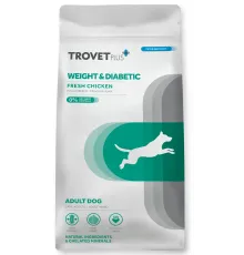 Trovet Plus Adult Dog Weight & Diabetic (Курица), 3 кг