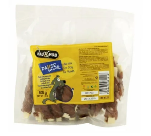 Lolo Pets Рыбные полоски покрытые утиным мясом, 500 г (пакет)