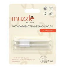 Muzzle Антипаразитарные био-капли для собак, 2 мл