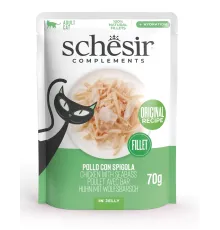 Schesir Complements Пауч (Курица с морским окунем в желе), 70 г