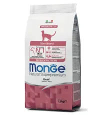 Monge Cat Monoprotein Sterilized (Говядина) 1,5 кг