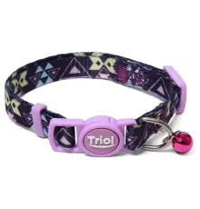 Triol Ошейник для кошек Геометрия, XS, 10*210-330мм
