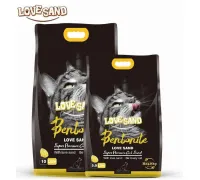 Love Sand Наполнитель (Лимон), 10 л