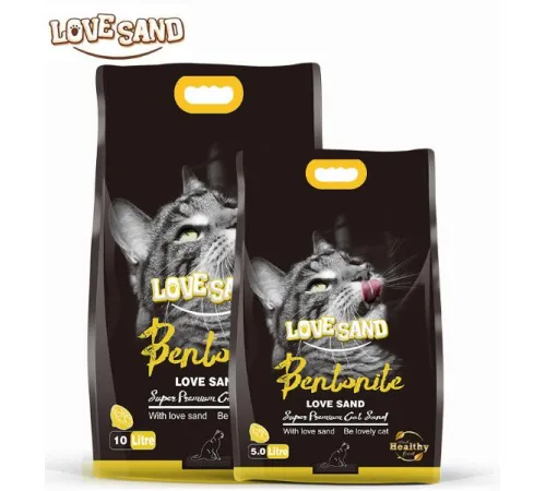 Love Sand Наполнитель (Лимон), 5 л