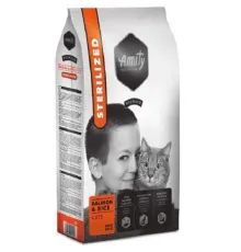 Amity Premium Sterilized Cats (Лосось и рис), 1,5 кг