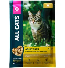 All Cats тефтельки с курицей в соусе, 85 г х 28 шт