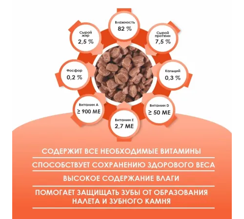 Kissa Пауч для кошек (Индейка в соусе), 75 г