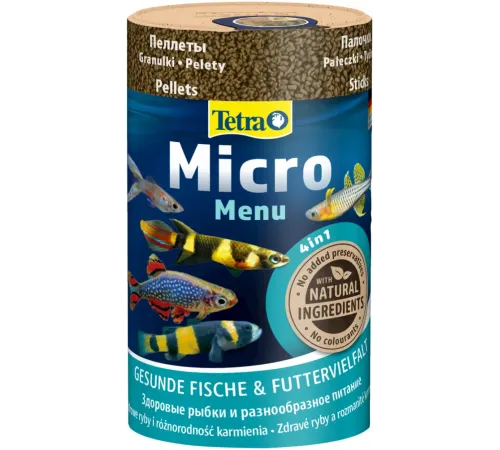 Tetra Корм Micro Menu 100 мл