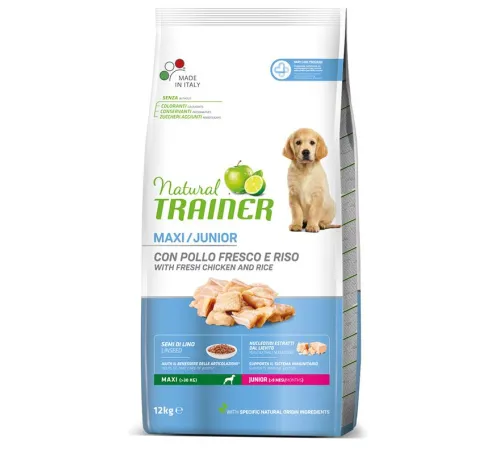 Trainer Natural Junior Maxi (Курица) 12 кг