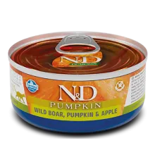Консервы Farmina N&D Pumpkin Cat (Кабан, тыква, яблоко), 70 г