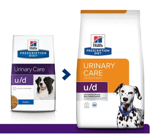 Hill's Prescription Diet u/d Urinary Care для собак, 4 кг