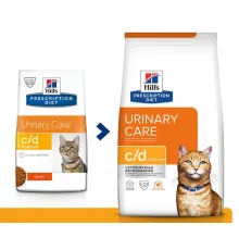 Hill's Prescription Diet c/d Multicare Urinary Care для кошек, с курицей 8 кг