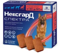 Нексгард Спектра (XL) от 30 до 60 кг, 1 таб
