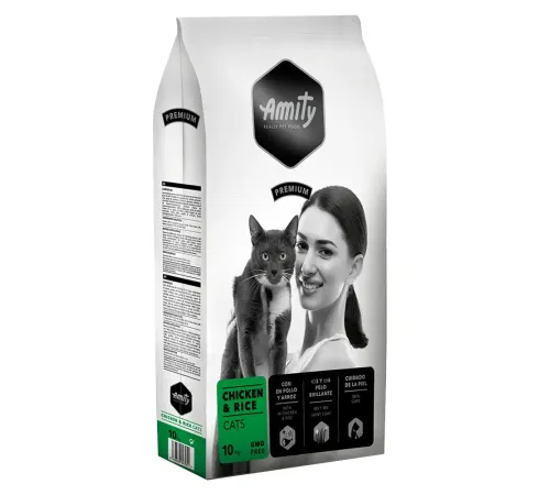 Amity Premium Cats (Курица и рис), 10 кг