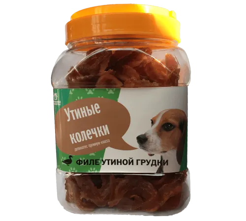Домашний деликатес Утиные колечки 85 г