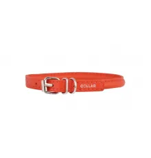 Collar Glamour Ошейник круглый красный, 6 мм, 17-20 см