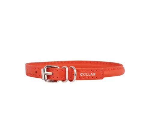 Collar Glamour Ошейник круглый красный, 6 мм, 17-20 см